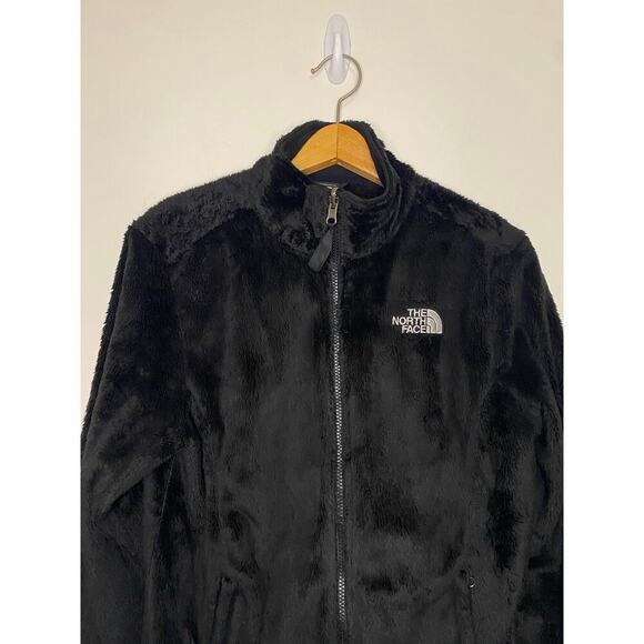 The North Face Women’s Black Osito Full Zip Fleece Jacket Coat Small Hiking - Picture 5 of 16